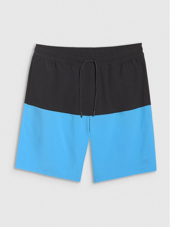 4F 4F Plážové šortky 4FWSS25UBDSM135-33S Modrá Regular Fit