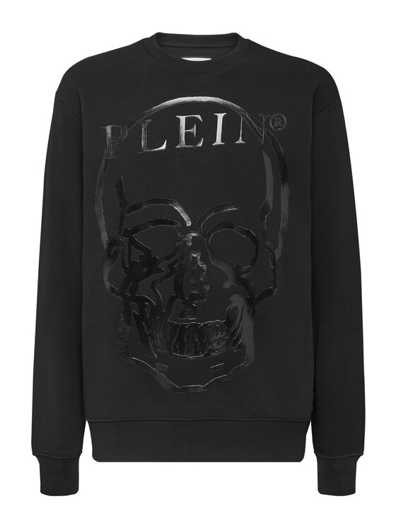PHILIPP PLEIN PHILIPP PLEIN Bluza 239 Czarny Regular Fit