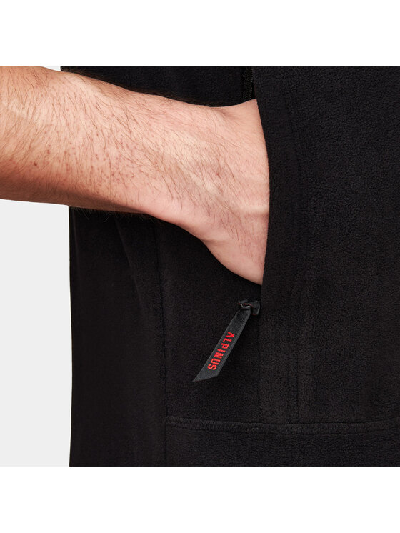 Alpinus Alpinus Kamizelka Voio Czarny Regular Fit