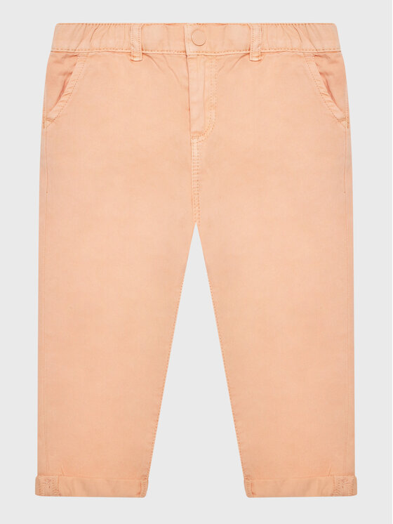 Guess Guess Hlače K3GB04 WFBO0 Narančasta Relaxed Fit