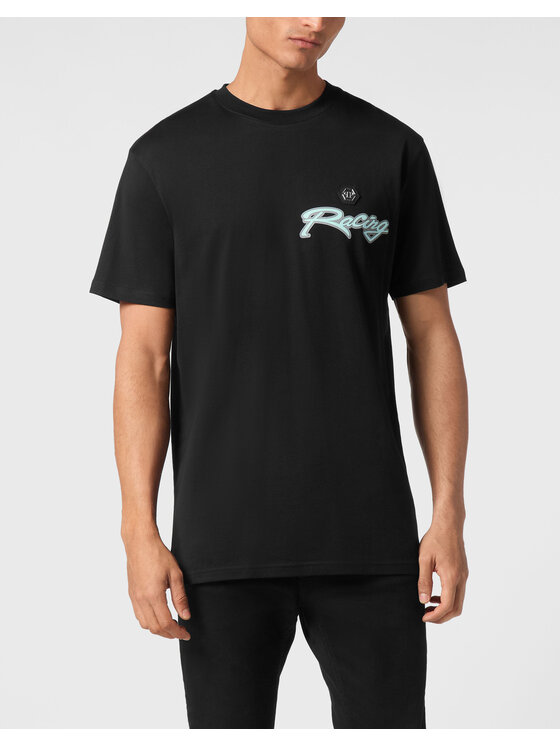 PHILIPP PLEIN PHILIPP PLEIN Tričko 22599 Čierna Regular Fit