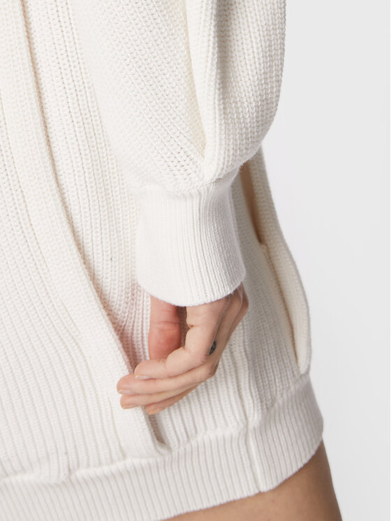 IRO IRO Úpletové šaty Lorely AR641 Bílá Relaxed Fit