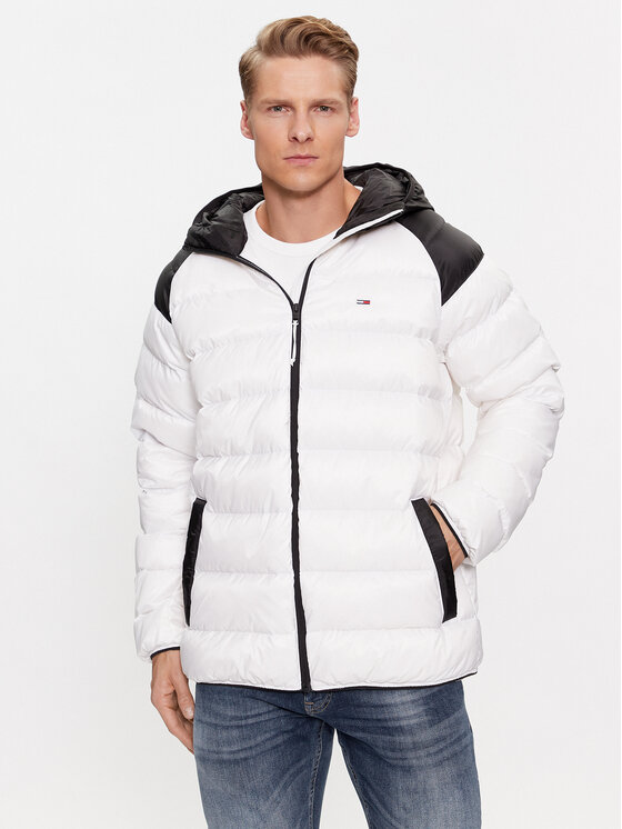 Tommy Jeans Tommy Jeans Sulejope DM0DM17233 Valge Regular Fit