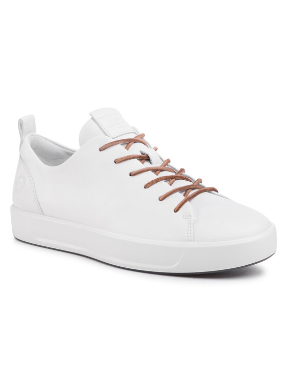 ECCO Sneakersy Soft 6 M 45099401007 Biały