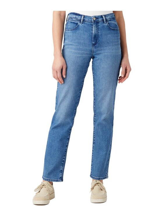 Wrangler Wrangler Jeansy W26R47439_30/32 Niebieski Regular Fit
