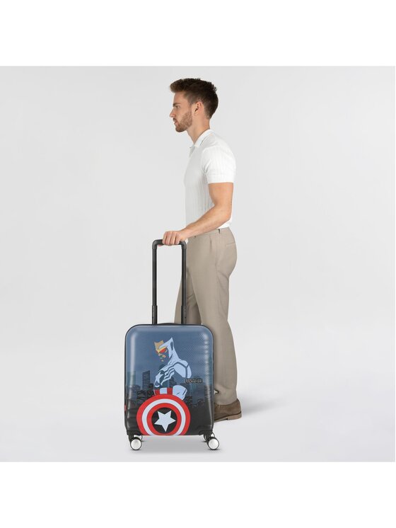 American Tourister American Tourister Walizka kabinowa 311334 Błękitny