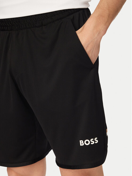 BOSS BOSS Szorty sportowe Toc Spin 50551953 Czarny Regular Fit