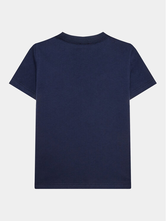 United Colors Of Benetton United Colors Of Benetton T-krekls 3I1XC10D1 Tumši zils Regular Fit
