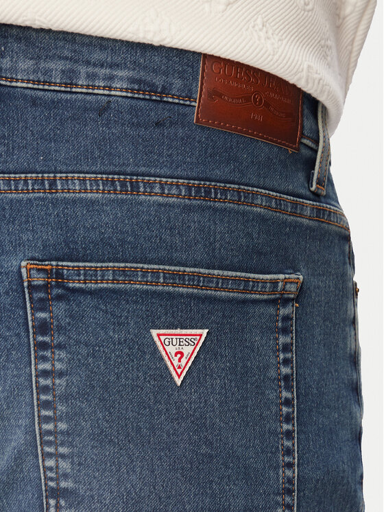 Guess Jeans Guess Jeans Jeans M6BA90 D2296 Blau Straight Leg