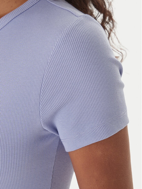 Tommy Jeans Tommy Jeans Футболка Badge DW0DW17881 Голубий Slim Fit