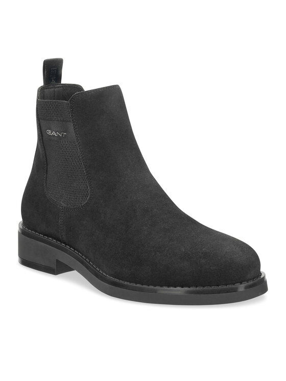 Gant Gant Kotníková obuv s elastickým prvkem 29653750 Černá