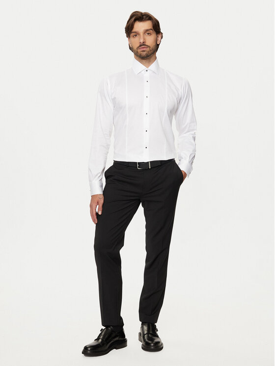 KARL LAGERFELD KARL LAGERFELD Риза 605036 544602 Бял Modern Fit
