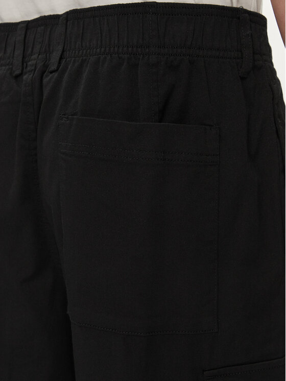 Calvin Klein Jeans Calvin Klein Jeans Παντελόνι υφασμάτινο J30J325116 Μαύρο Straight Fit