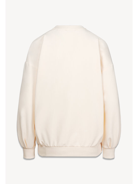 BIZUU BIZUU Mikina ORISA Bílá Standard Fit