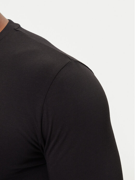 EA7 Emporio Armani EA7 Emporio Armani Pikkade varrukatega T-särk 7M000900 AF10373 UC001 Must Regular Fit