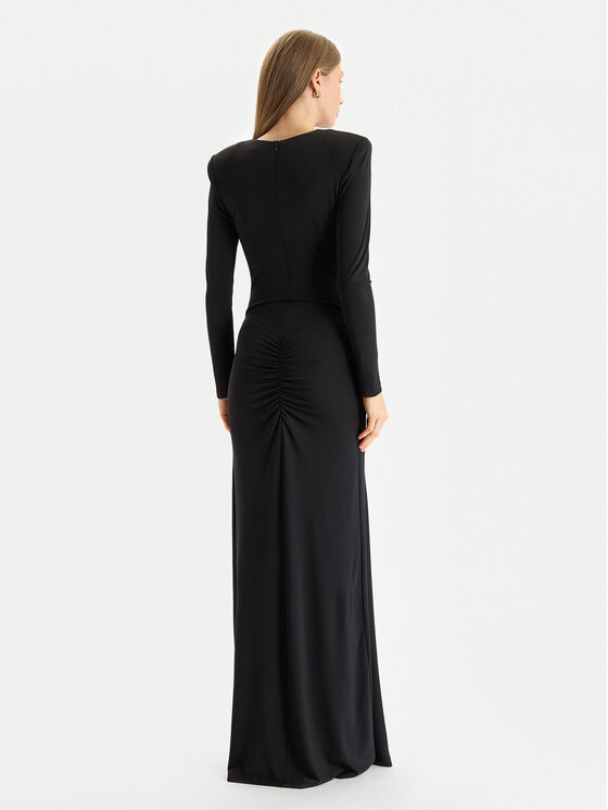 Gaudi Gaudi Vakarinė suknelė 521FD14008 Juoda Slim Fit