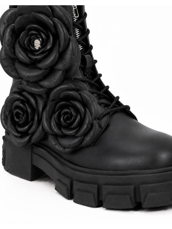 PHILIPP PLEIN PHILIPP PLEIN Členková obuv s elastickým prvkom 31324 Čierna