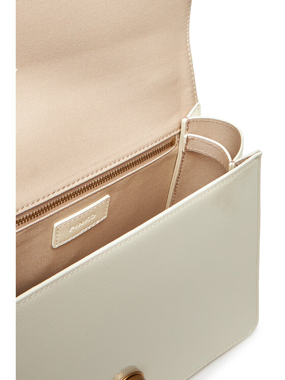 PINKO PINKO Táska Love One Top Handle Classic Light PE 25 PLTT 100066 A1UV Fehér