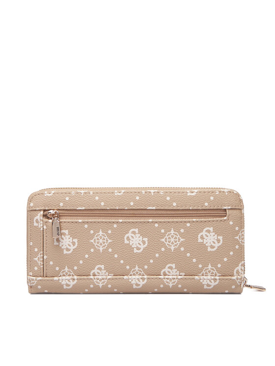 Guess Guess Голям дамски портфейл Silia Slg SWGP98 90146 Бежов