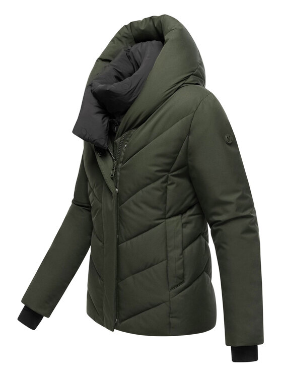 Marikoo Marikoo Kurtka zimowa Nadiraa Zielony Regular Fit
