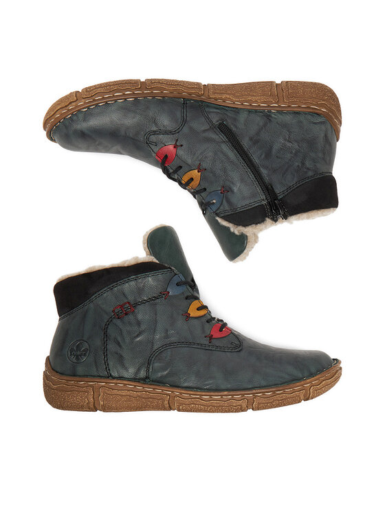 Rieker Rieker Schnürschuhe CEO-Z3724-54 Blau