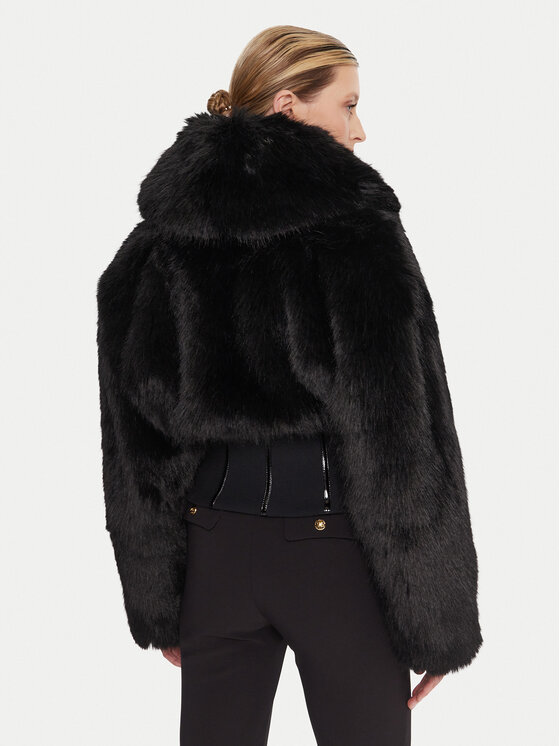 Elisabetta Franchi Elisabetta Franchi Blană GB-05A-57E2-V980 Negru Regular Fit