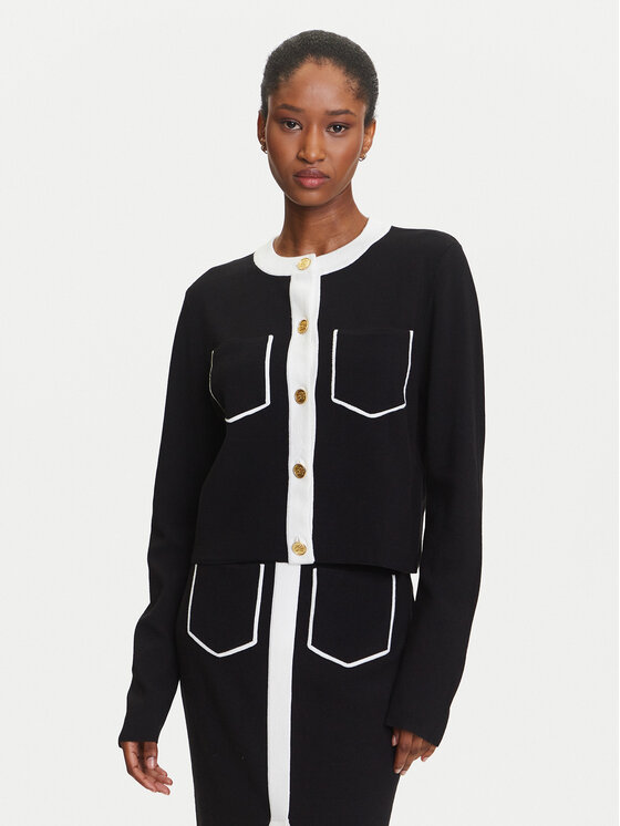 KARL LAGERFELD KARL LAGERFELD Кардиган A3W18029 Черен Regular Fit