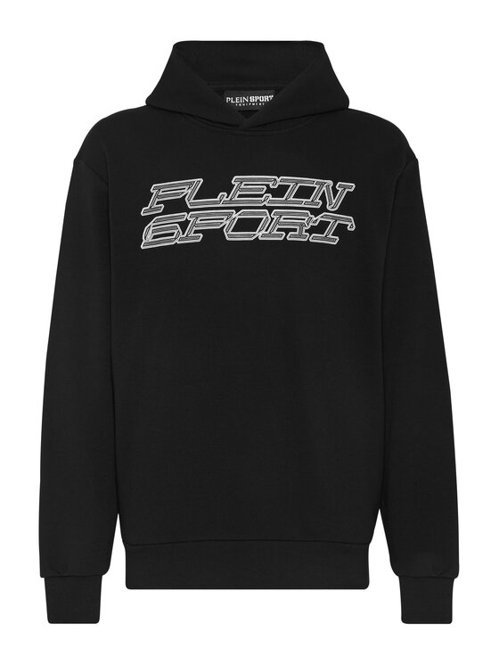 Plein Sport Plein Sport Bluza 2421 Czarny Regular Fit