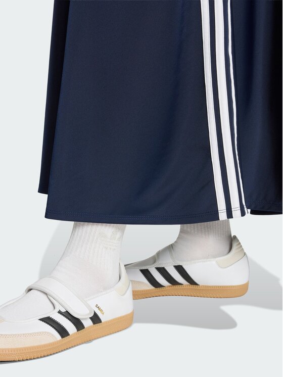 adidas adidas Spódnica midi FIREBIRD Granatowy Loose Fit