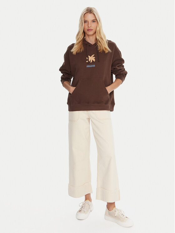 Quiksilver Quiksilver Суитшърт EQWFT03189 Кафяв Regular Fit