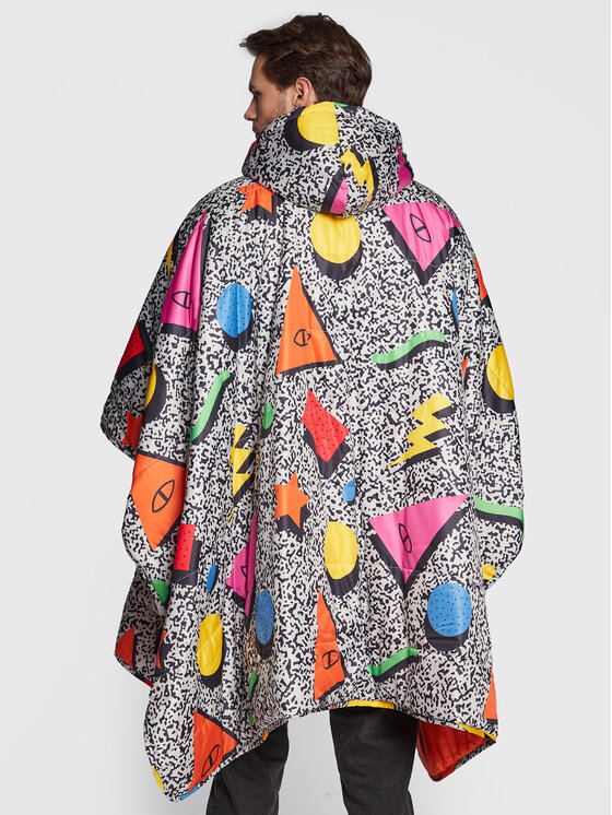 Poncho 223ACU5601 Multicolore Relaxed Fit