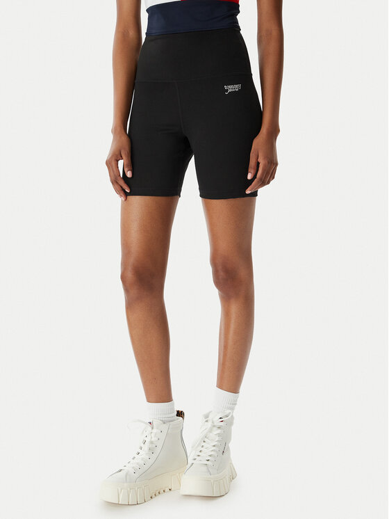 Tommy Jeans Tommy Jeans Къс клин DW0DW22271 Черен Slim Fit