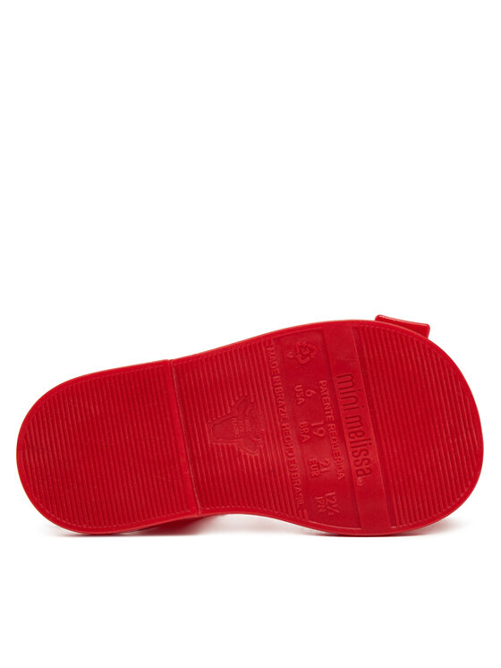 Melissa Melissa Sandale Mini Melissa Mar Sandal Hot Bb 33951 Crvena
