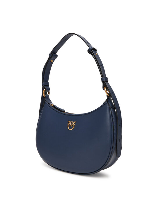 PINKO PINKO Handtasche Half Moon Mini Fl Al 25-26 PLTT 102790 A0F1 Dunkelblau