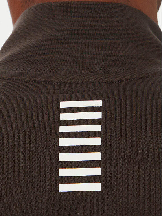EA7 Emporio Armani EA7 Emporio Armani Bluza 8NPM31 PJVRZ U6027 Brązowy ciemny Regular Fit