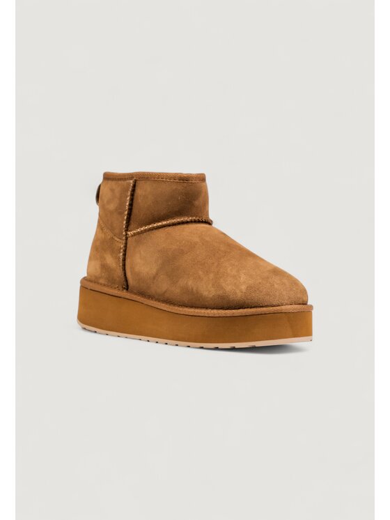 EMU Australia EMU Australia Botki Stinger Micro Flatform 2.0 Beżowy