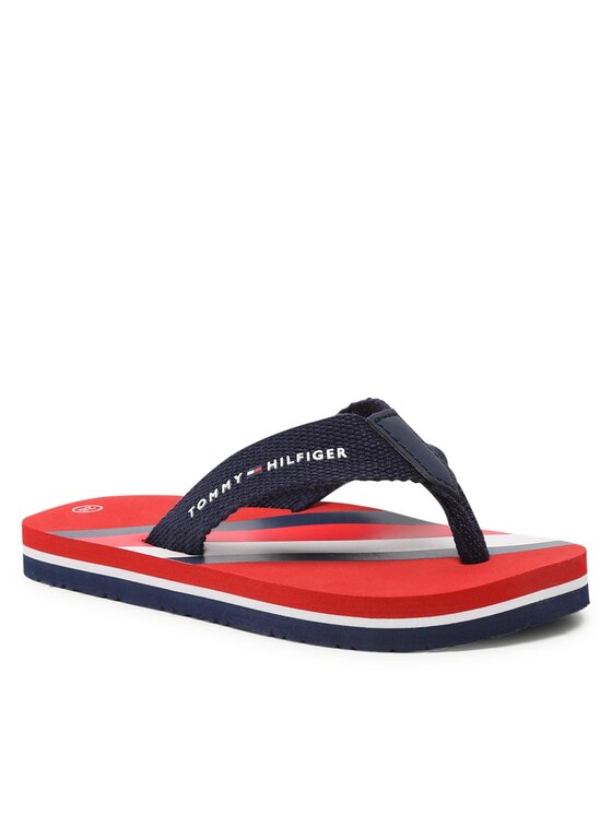 Tommy Hilfiger Tommy Hilfiger Σαγιονάρες Stripes Flip Flop T3B8-32920-0058 M Σκούρο μπλε