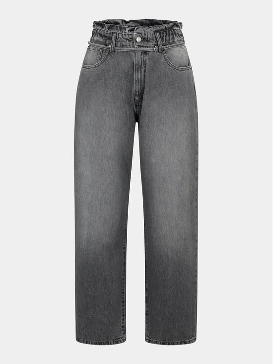 Hugo Hugo Jeansy 50498307 Šedá Relaxed Fit