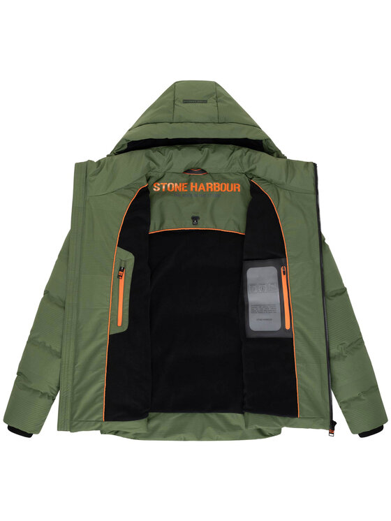Stone Harbour Stone Harbour Kurtka zimowa Gavriloo Zielony Regular Fit