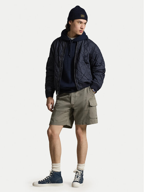 Polo Ralph Lauren Polo Ralph Lauren Auduma šorti 710964027002 Zaļš Relaxed Fit