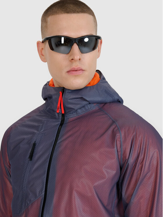 4F 4F Kurtka wielofunkcyjna FREEMAKE Szary ciemny Regular Fit
