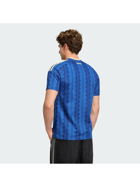 adidas adidas Koszulka techniczna 167638 Niebieski jasny Slim Fit