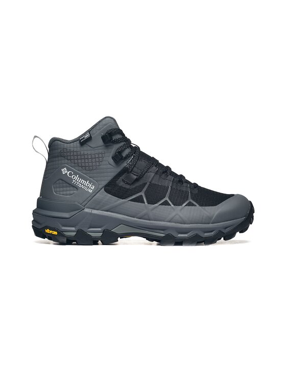 Columbia Columbia Trekkingi Peakfreak Titanium OutDry Mid 2165771010 Czarny