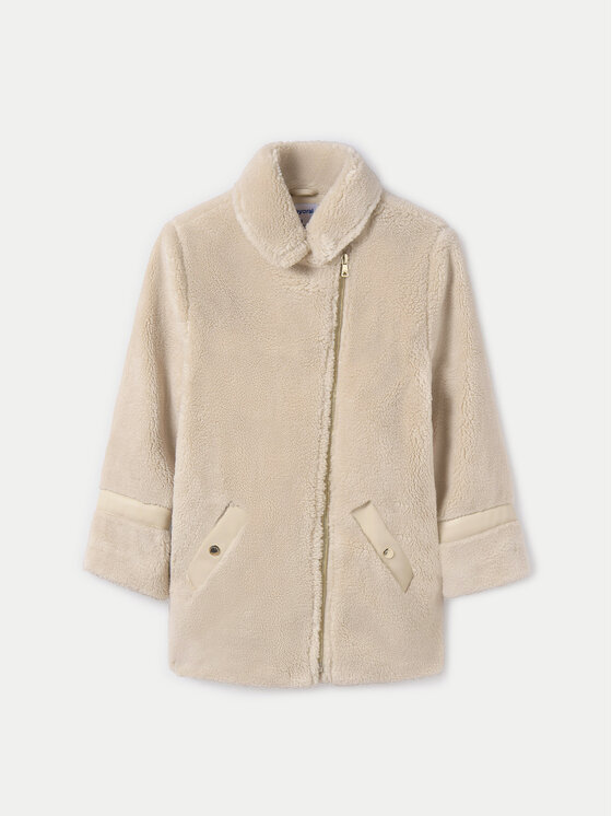 Mayoral Mayoral Шуба 7475 Бежевий Regular Fit
