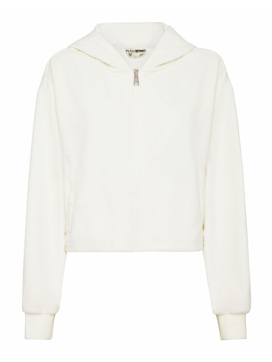 Plein Sport Plein Sport Bluza 28081 Biały Regular Fit