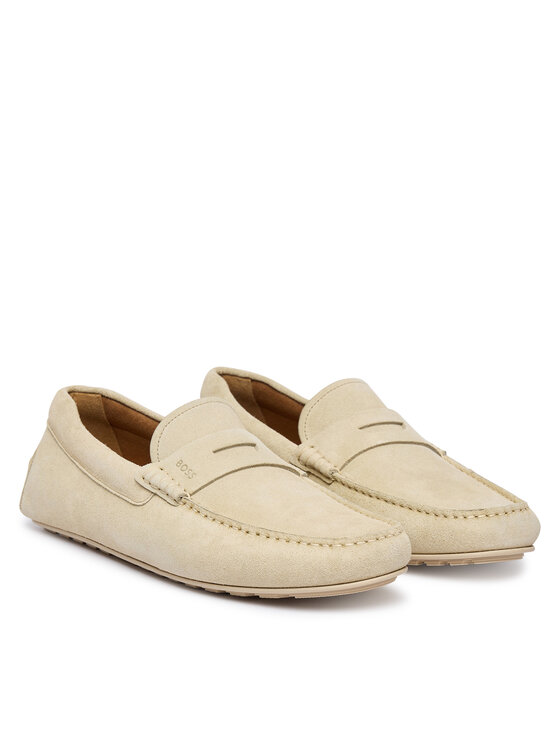 BOSS BOSS Mocasini Noel 50541750 Alb
