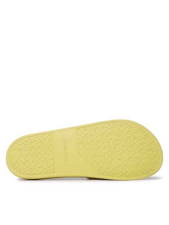 Ciabatte Pool Slide Rubber HM0HM00455 Giallo