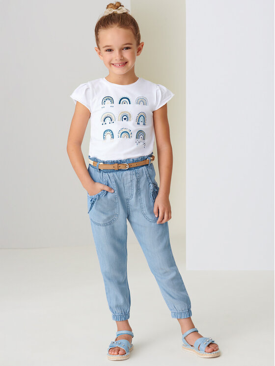 Pantaloni di tessuto 3503 Blu