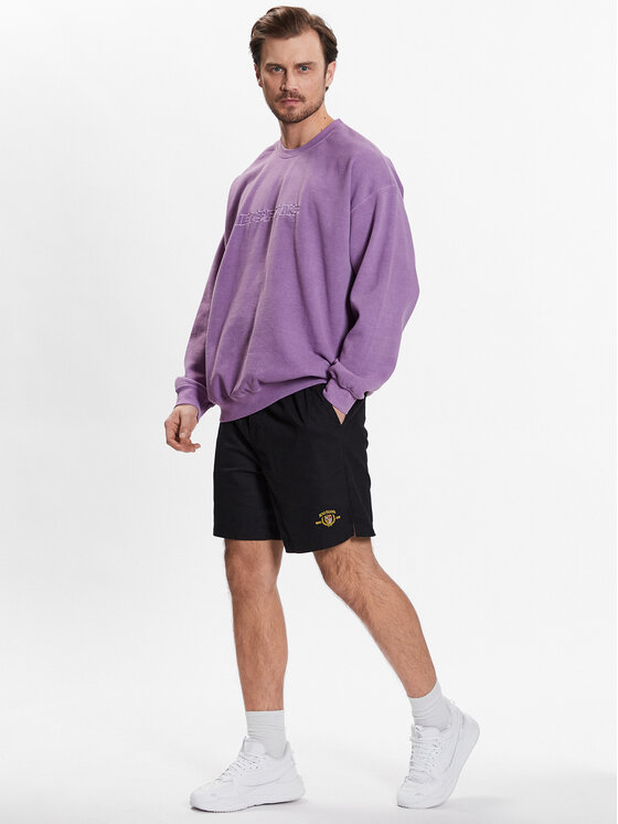 Pantaloncini di tessuto 76523299 Nero Regular Fit