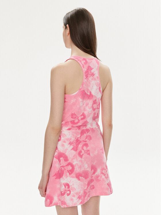 adidas adidas Rochie de vară Floral Graphic IS4247 Roz Regular Fit